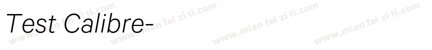 Test Calibre字体转换